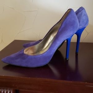 Guess Carrie Blue Suede shoes